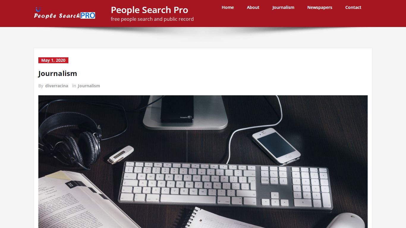 Journalism | People Search Pro